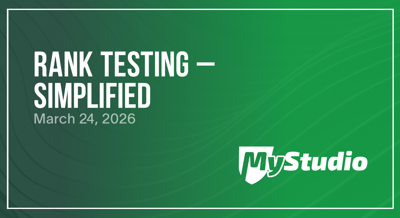 webinar rank testing simplified